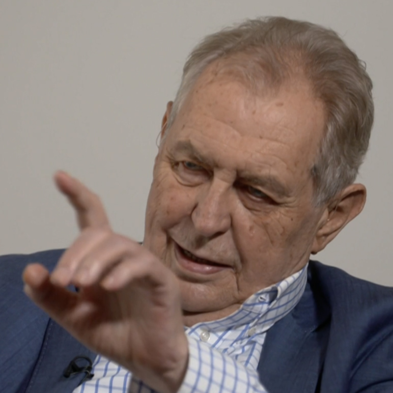 Obrázek epizody Miloš Zeman: Miliardu nikdy nedáte jen tak někomu, od mafiána se peníze neberou | 5. 6. 2025