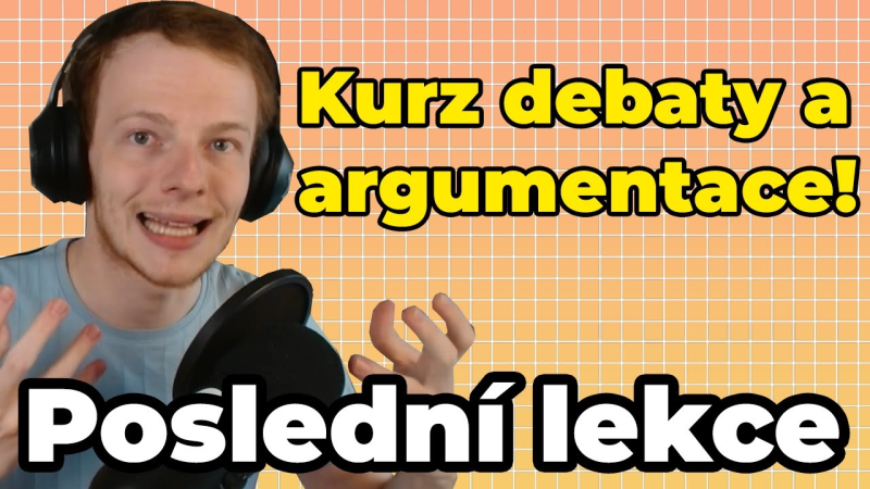 Obrázek epizody Argumentační DEKONSTRUKCE (#005 Kurz Argumentace)