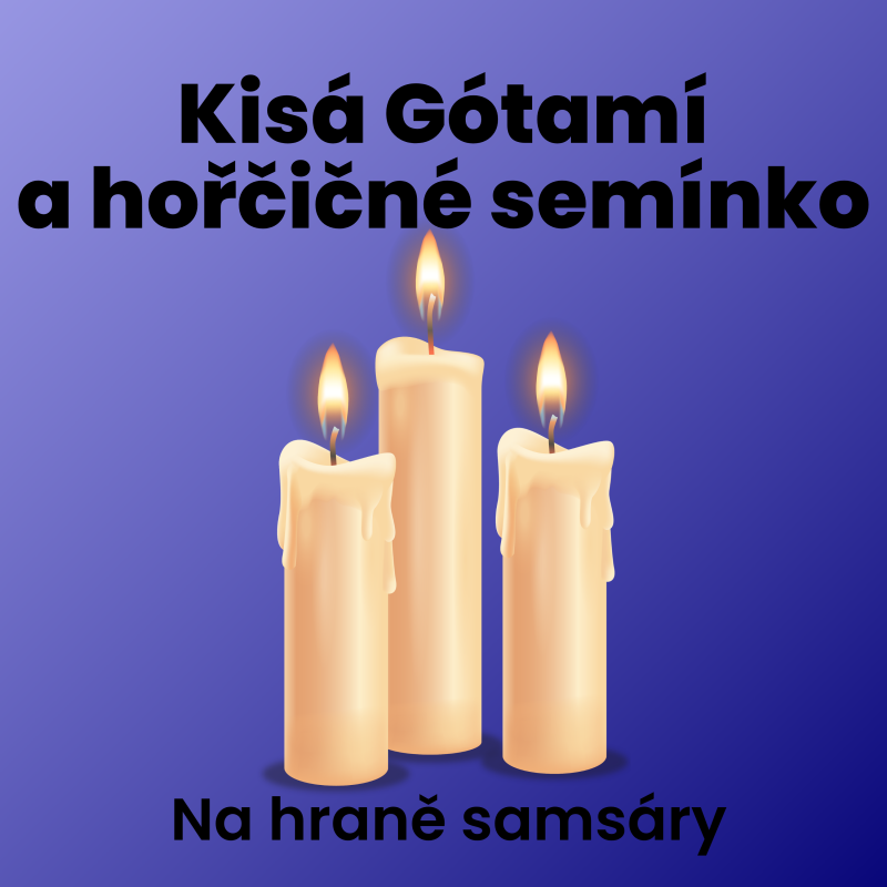 Obrázek epizody 14. Kisá Gótamí a hořčičné semínko