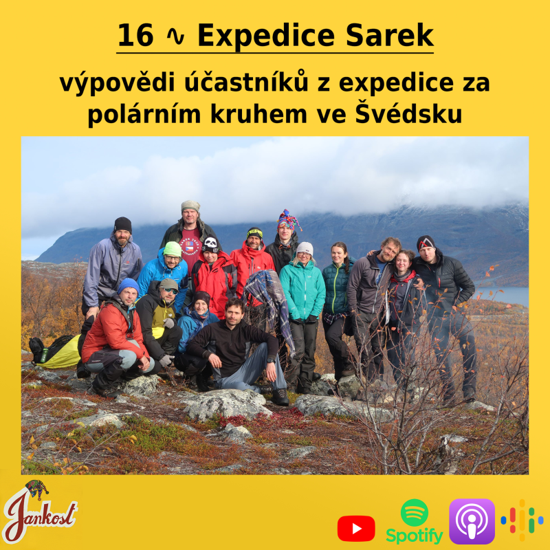Obrázek epizody 16 ∿ Expedice Sarek - výpovědi účastníků z expedice za polárním kruhem ve Švédsku