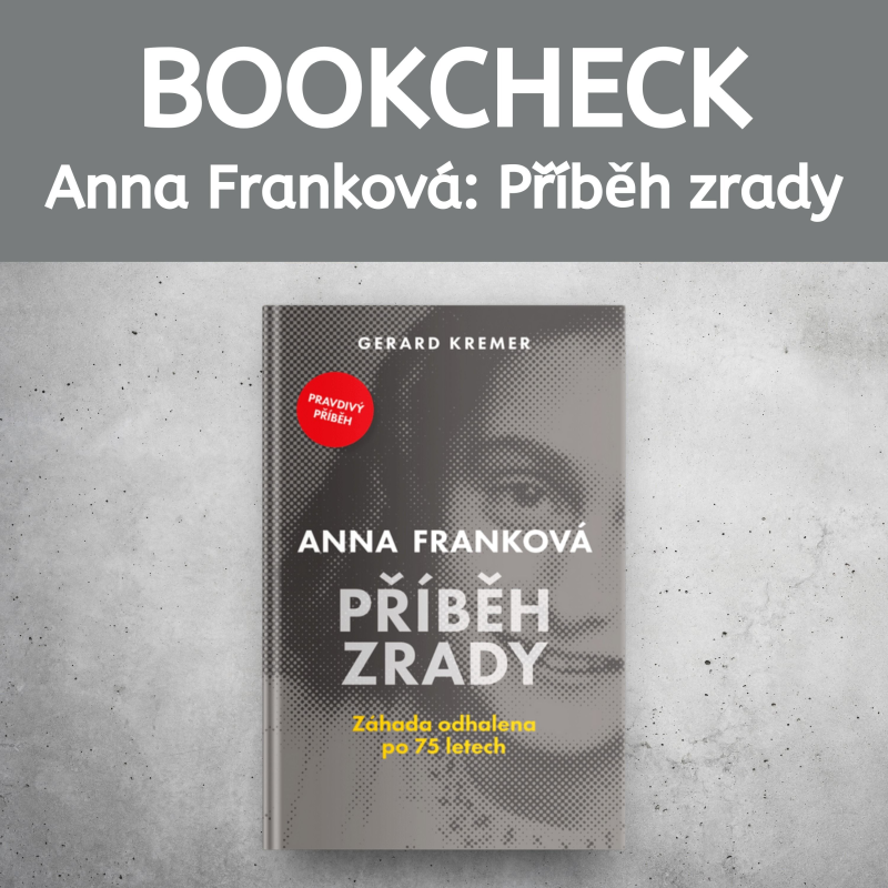 Obrázek epizody Bookcheck #60 - Anna Franková: Příběh zrady