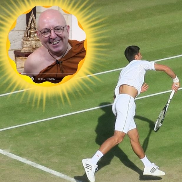 Obrázek epizody Meditujte jako Djokovič (meditace pro skvělý výkon)🧘 | Ajahn Brahm | 2.1.2016