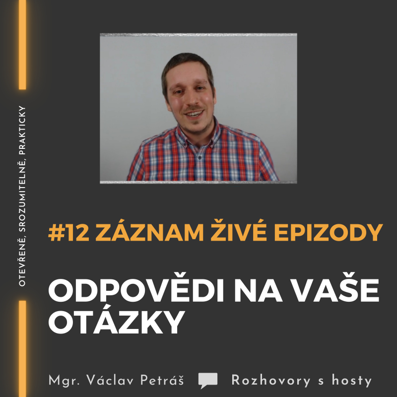 Obrázek epizody #12 Živý speciál - odpovědi na vaše otázky