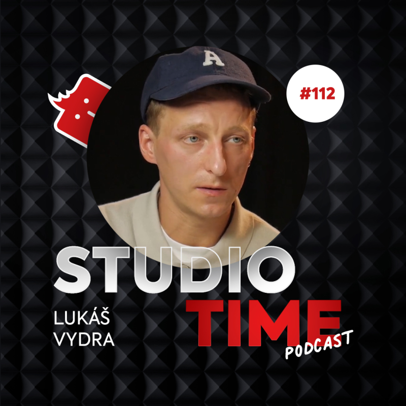 Obrázek epizody Lukáš Vydra (Dukla) ve Studiotime #112: „Nebaví mě skládat bicí, někdy je sampluju z cizích písniček."