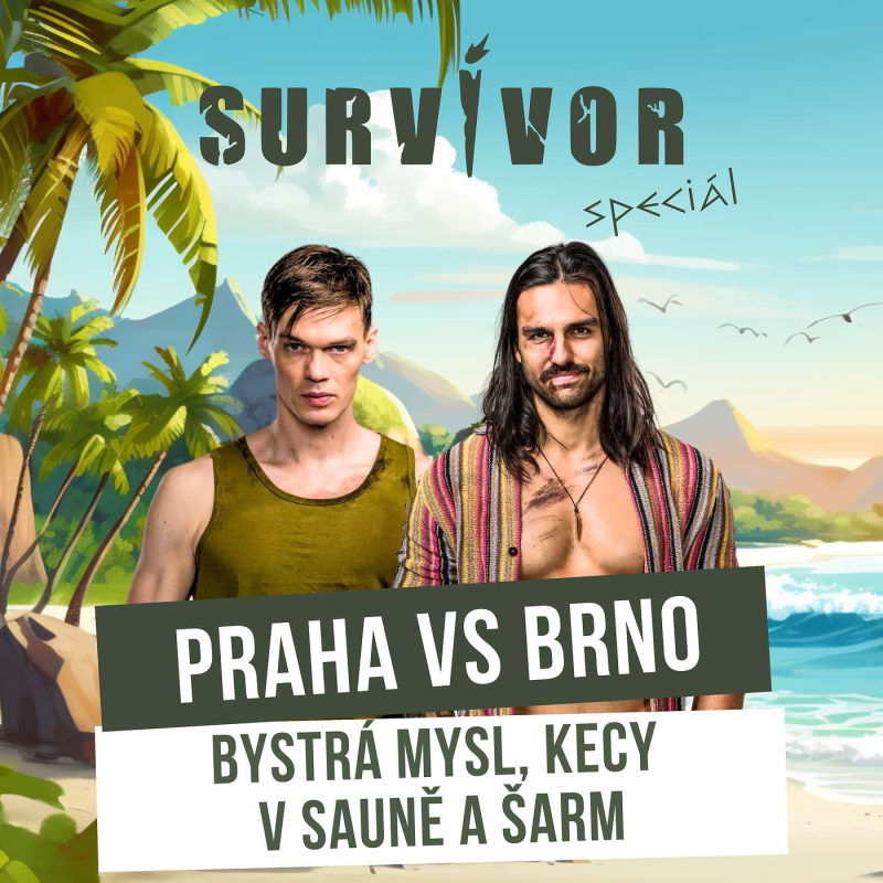 Obrázek epizody Brno vs. Praha - Bystrá mysl, kecy v sauně a šarm. David Chmátal