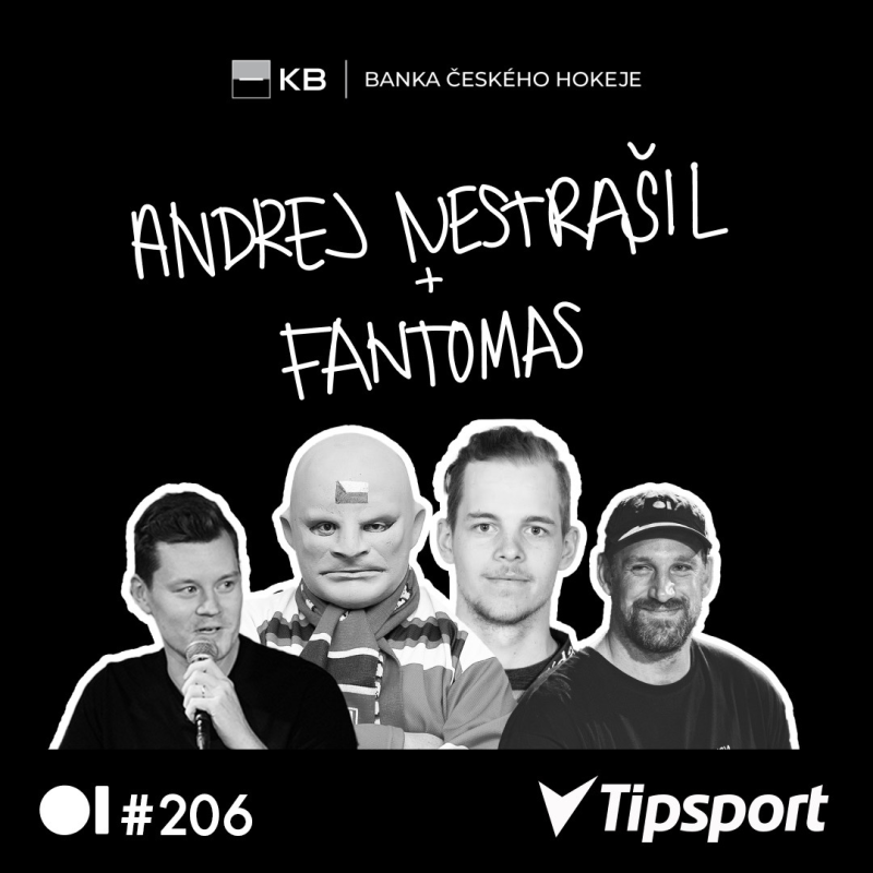 Obrázek epizody EP 206 FANTOMAS + ANDREJ NESTRAŠIL - Cesta slavného fanouška, třinecká dynastie a operace místo oslav