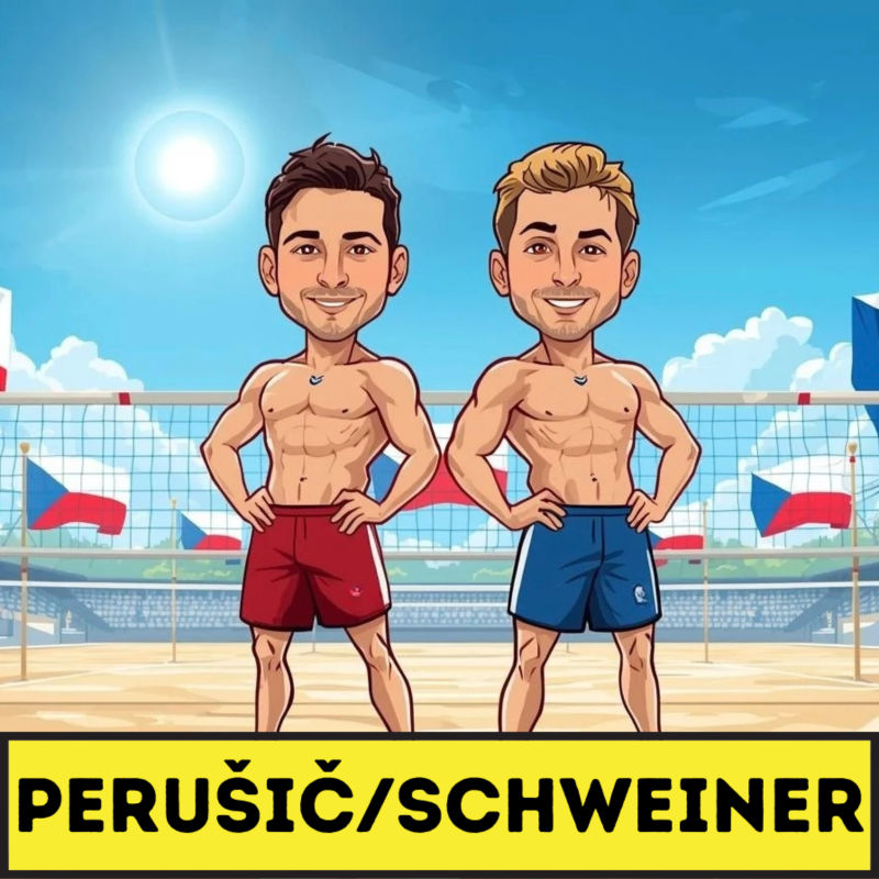 Obrázek epizody #10 Ondřej Perušič a David Schweiner: "Beachvolejbal je hra čísel, naší výhodou je taktická příprava,"