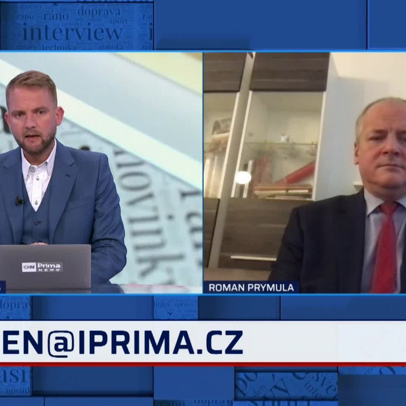 Obrázek epizody Rozhovor s Romanem Prymulou (zdroj: CNN Prima NEWS)