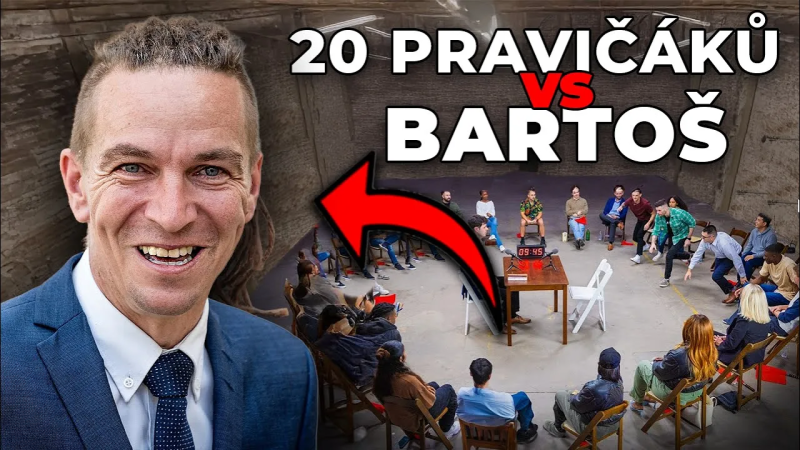 Obrázek epizody BARTOŠ DEBATUJE PROTI 25 PRAVIČÁKŮM