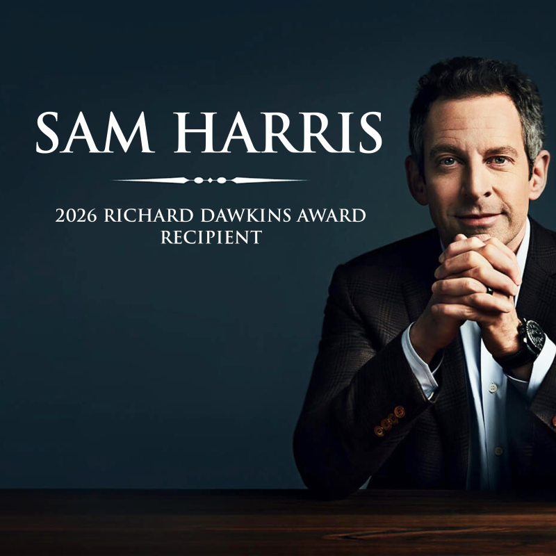 Obrázek epizody #481 — Sam Harris Receives the 2026 Richard Dawkins Award