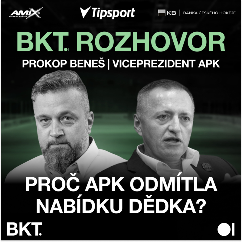 Obrázek epizody Proč kluby extraligy odmítly nabídku Dědka? Shodují se v něčem APK a majitel Dynama? | BKT ROZHOVOR