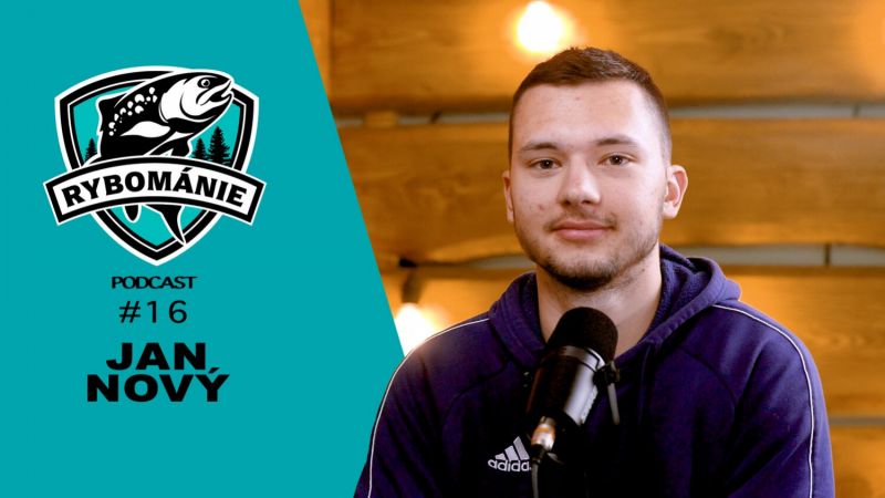 Obrázek epizody RYBOMÁNIE podcast #16 - Jan Nový - ,,Spoustu normálních vláčkařů nás závodníky nemá rádo"