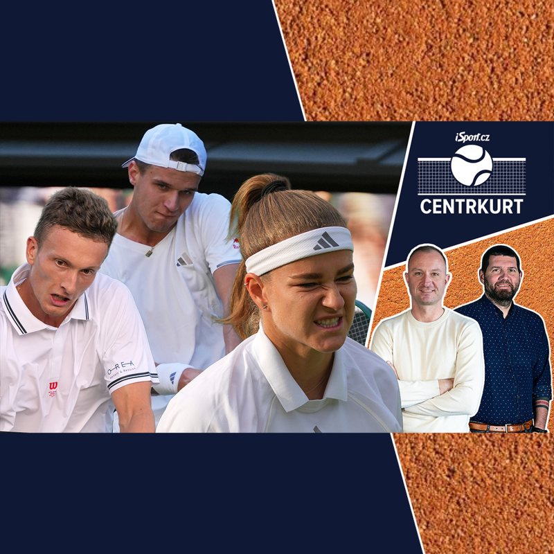 Obrázek epizody Wimbledonský Centrkurt: Muchová ve formě! Menšík i přes prohru vypadal dobře, kam dojde Lehečka?
