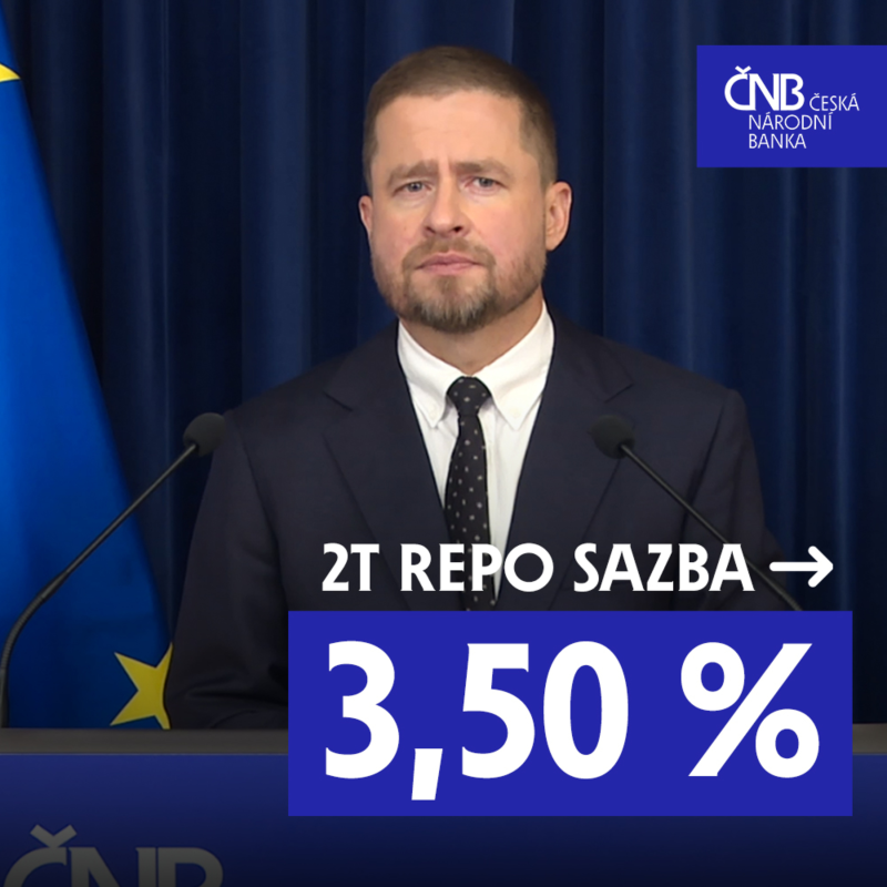 Obrázek epizody ČNB ponechala úrokové sazby na stávající úrovni | Záznam tiskové konference z 24. 9. 2025