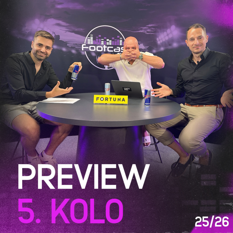 Obrázek epizody Remízové kolo, jak přepnou pohároví zástupci? Vyhraje Slavia v Jablonci? | FOOTCAST PREVIEW 5. kolo