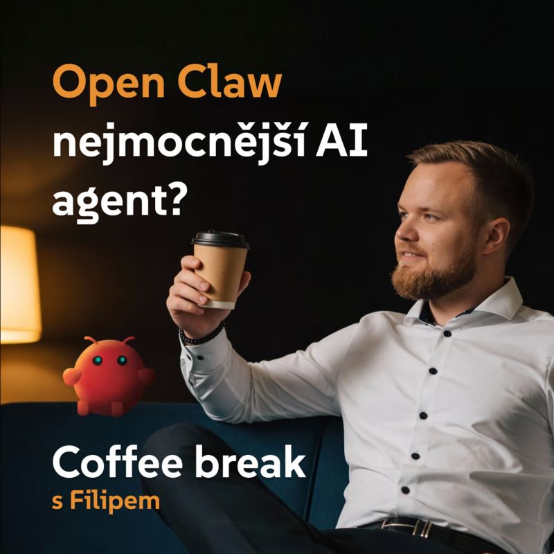 Obrázek epizody Open Claw: Moje zkušenost s AI agentem, který ovládne celý počítač [Coffee break s Filipem]