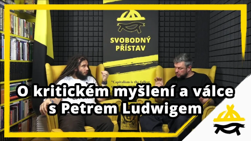 Obrázek epizody Studio Svobodného přístavu: O kritickém myšlení a válce s Petrem Ludwigem