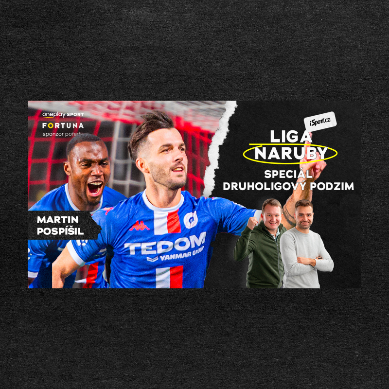 Obrázek epizody Liga naruby | Druholigový speciál s Martinem Pospíšilem: nej hráči podzimu, podmínky v Brně, historická baráž?