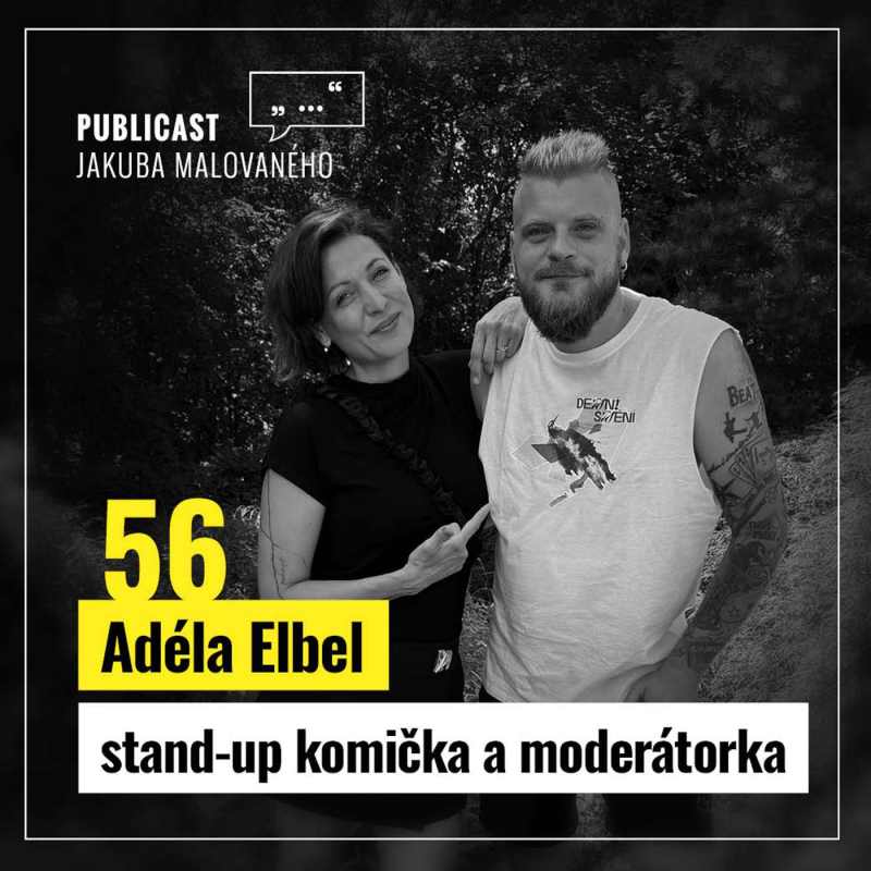 Obrázek epizody Publicast #56: Adéla Elbel | stand-up komička a moderátorka
