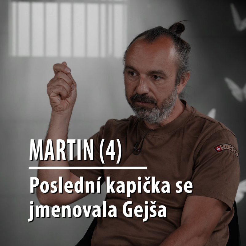 Obrázek epizody Motýl za katrem: Martin (4.díl) - „Šel jsem sedět za čokoládu Gejša“