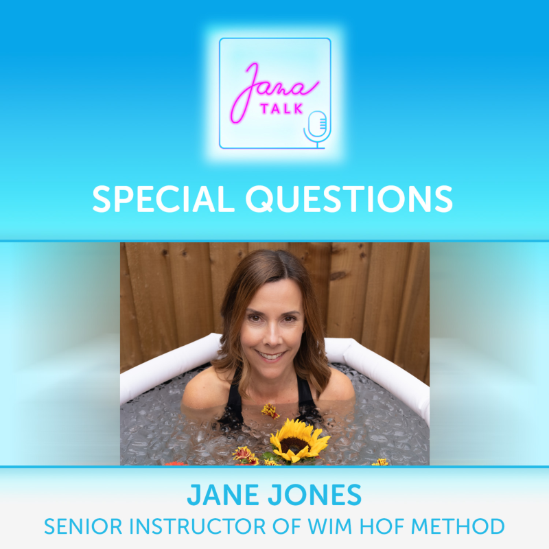 Obrázek epizody EN 34 SPECIAL QUESTIONS 🌿 Breathwork & Cold Exposure | Jane Jones (Wim Hof Method)
