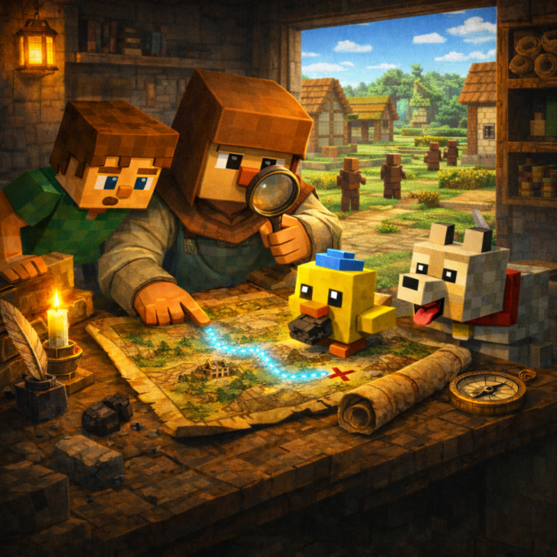 Obrázek epizody Kapitola 53 – Místo, které má jméno | Karlíkovy minecraftické pohádky (Kniha 2)