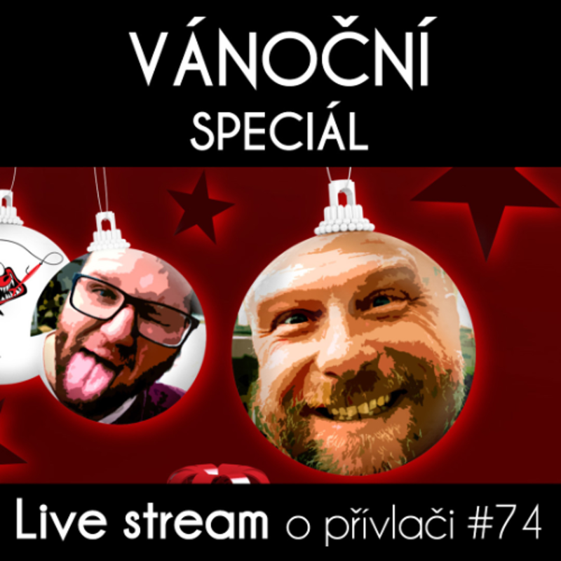 Obrázek epizody Přívlač Live #74 - Rozdáváme ceny ta 10.240,- Kč! Velká vánoční soutěž