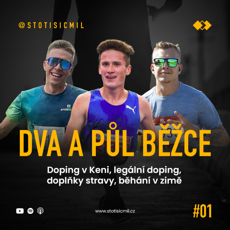Obrázek epizody Dva a půl běžce #01: Doping v Keni, legální doping, doplňky stravy, běhání v zimě