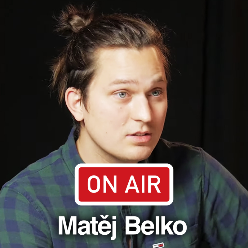 Obrázek epizody Matěj Belko ON AIR: „Ze světových hitů si v Kumštu legraci nedělám, protože vím, že na ně nemám."