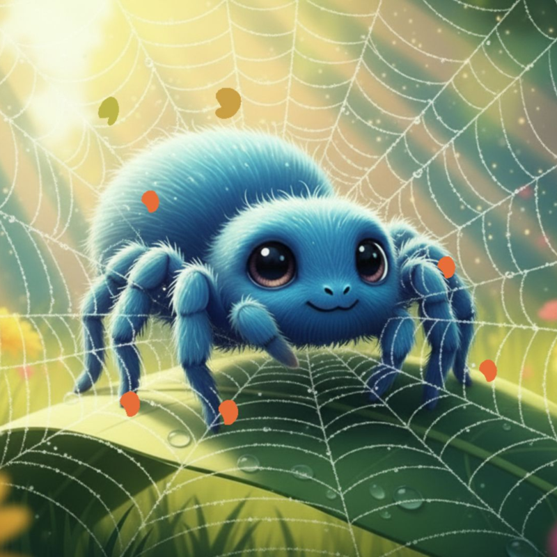 Obrázek epizody ✨ 🕷 PAVOUČEK PINO a dokonalá pavučina 🕸 Audiopohádka pro děti + krátká relaxace na dobrou noc ✨