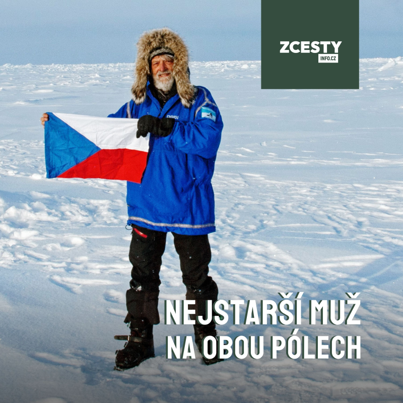 Obrázek epizody Nikdy není pozdě na dobrodružství, říká muž, který po sedmdesátce dobyl severní i jižní pól