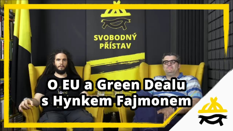 Obrázek epizody Studio Svobodného přístavu: O EU a Green Dealu s Hynkem Fajmonem