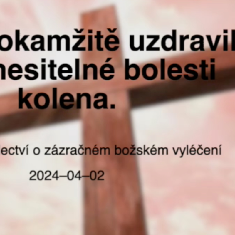 Obrázek epizody Všechny své berle jsem darovala na charitu.