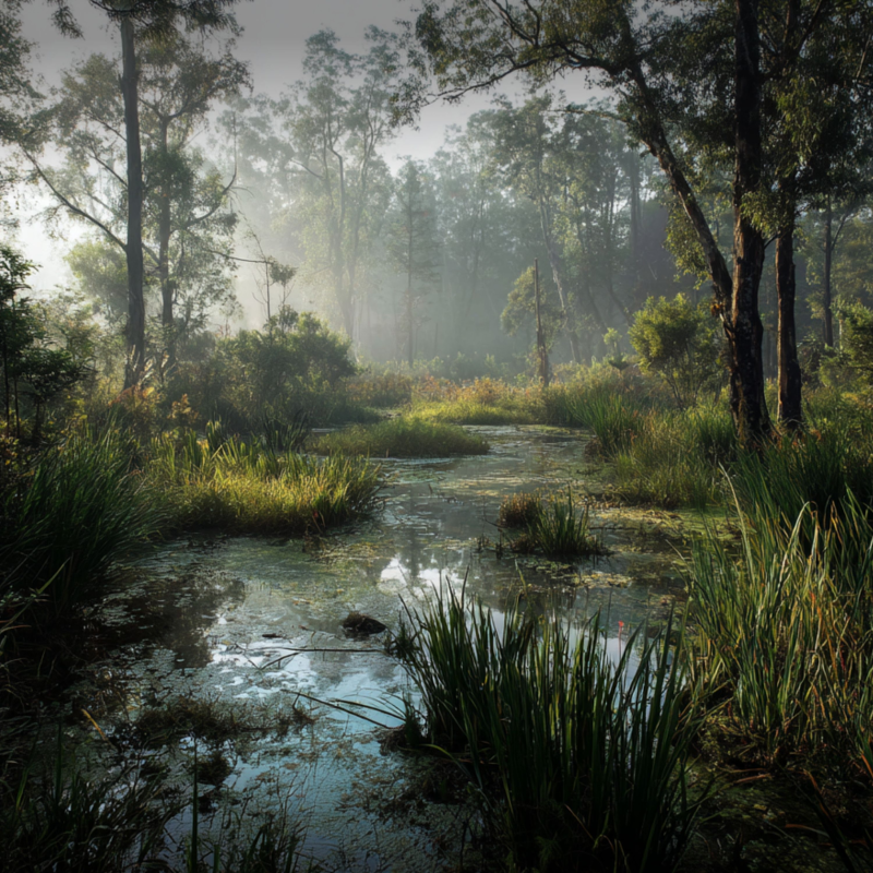 Obrázek epizody Morning at the Swamp | Peaceful Sounds For Relaxation