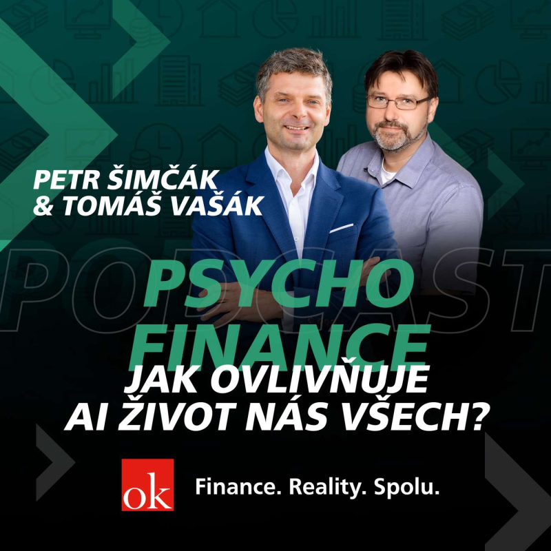 Obrázek epizody #8: Psychofinance - Jak ovlivňuje AI život nás všech? (Tomáš Vašák, Petr Šimčák)