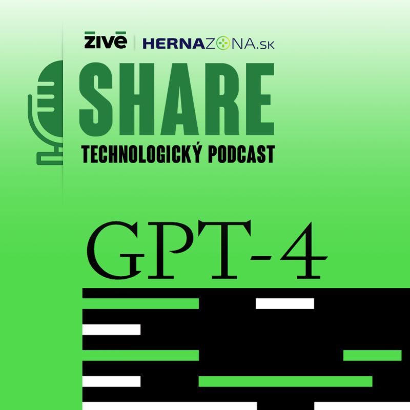 Obrázek epizody SHARE: Napíše za vás celú bakalárku. Predstavili nový ChatGPT