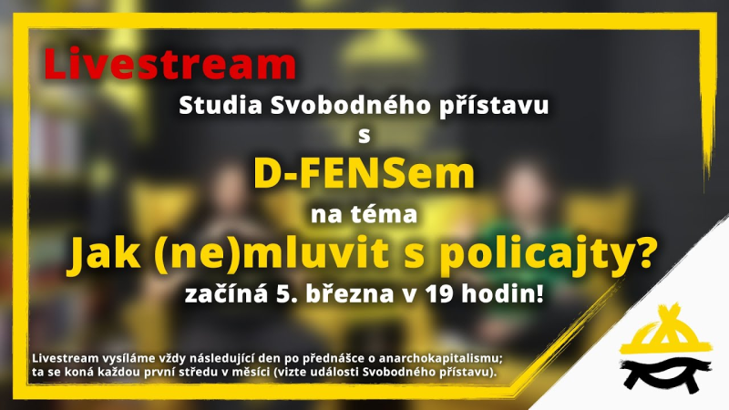 Obrázek epizody Studio Svobodného přístavu: Jak D-FENS (ne)mluví s policajty?