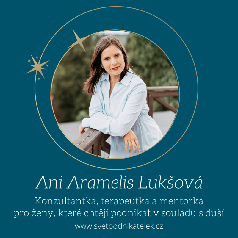 Obrázek epizody Jak podnikat v souladu se svojí duší – Ani Aramelis Lukšová