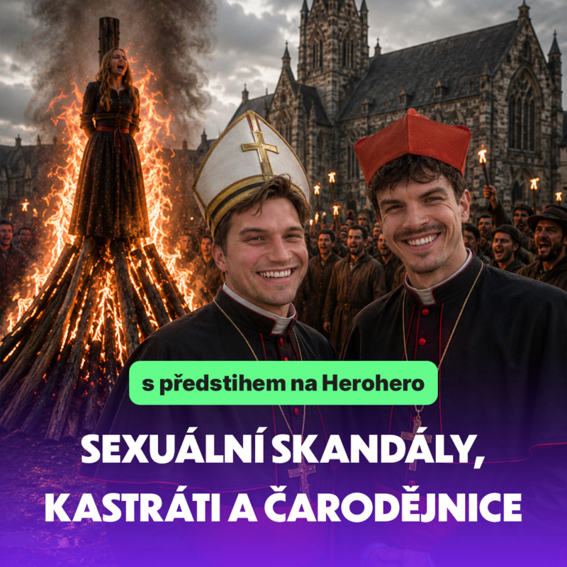 Obrázek epizody #77 - Hříchy církve „sexuální skandály, kastráti a čarodějnice“