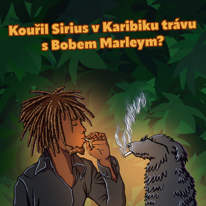 Obrázek epizody Kouřil Sirius v Karibiku trávu s Bobem Marleym? (S4E15-2)