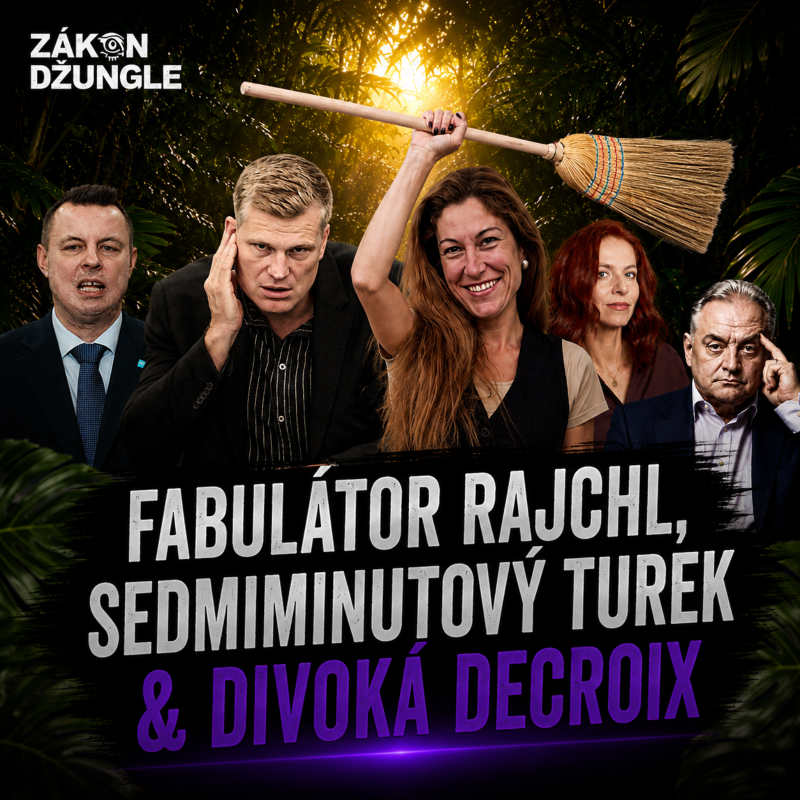Obrázek epizody Fabulátor Rajchl, sedmiminutový Turek, Masaryk Vondráček & divoká Decroix  | ZÁKON DŽUNGLE #15