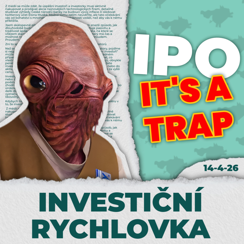 Obrázek epizody IPO pasti jménem SpaceX, OpenAI a Anthropic 💸 Investiční rychlovka