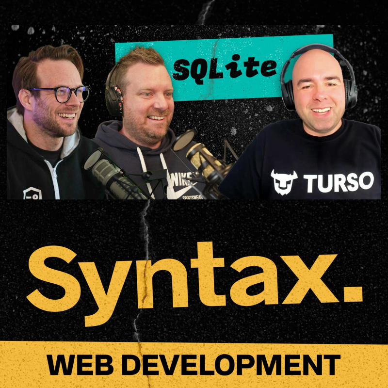Obrázek epizody 803: The SQLite Takeover with Turso’s Glauber Costa