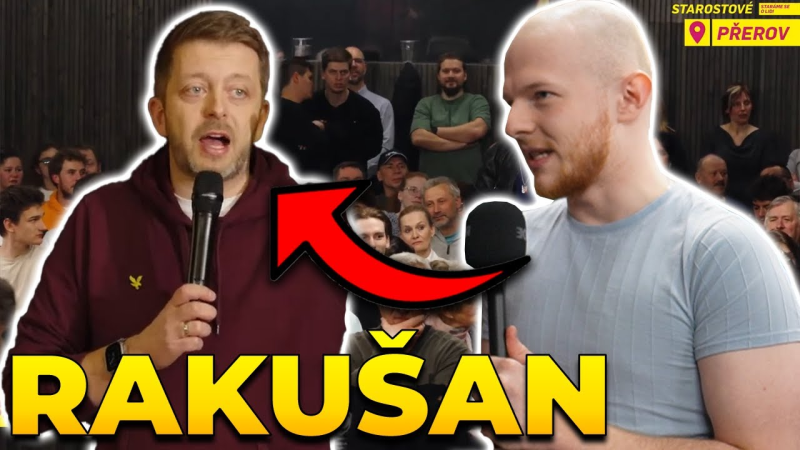 Obrázek epizody Debata s Vítem RAKUŠANEM v Přerově