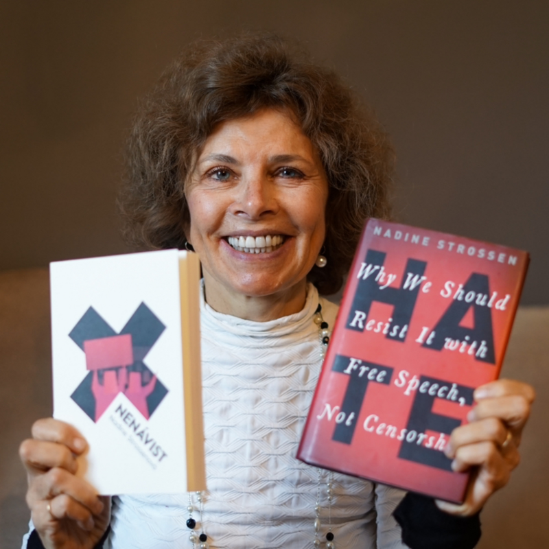 Obrázek epizody Podcasty21 - #32 Nadine Strossen (former president of ACLU & professor at New York Law School)