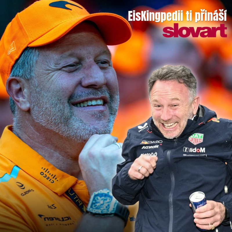 Obrázek epizody Dvě ega, jeden trůn? Zak Brown vs. Christian Horner | EisKingpedie #20