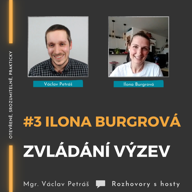 Obrázek epizody #3 Ilona Burgrová - Zvládání výzev