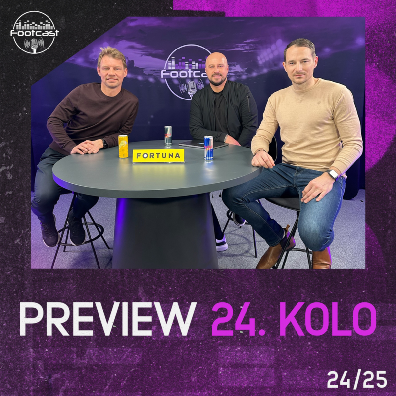 Obrázek epizody Přestřelka na Hané, vršovické derby pro domácí a Teplice | FOOTCAST PREVIEW 24.kolo