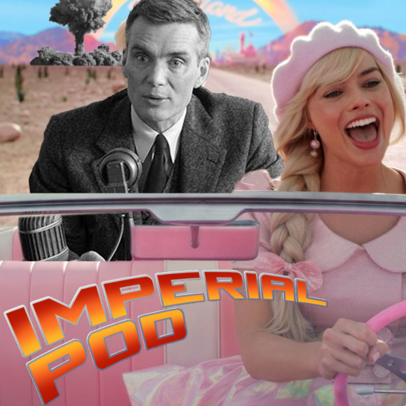 Obrázek epizody #141 Barbie, Oppenheimer, The Flash, Across the Spider-Verse | Imperial Pod Show
