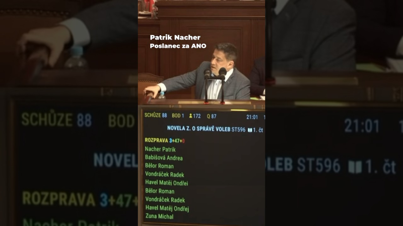 Obrázek epizody Patrik Nacher z hnutí ANO lže o Timovi …